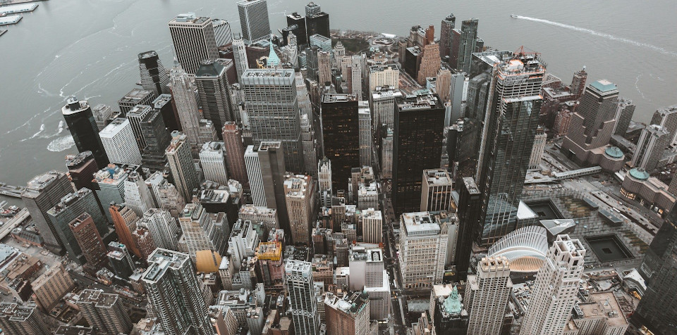New York skyline photo